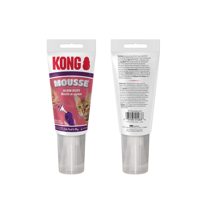 KONG Mousse Salmon Cat Treat Paste