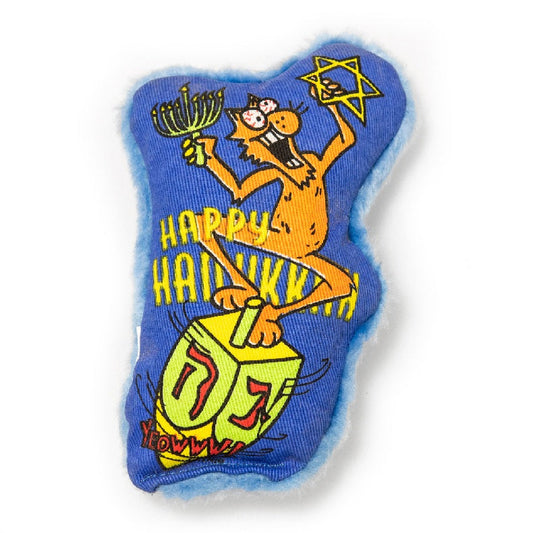 Yeowww! Dreidel Krinkle Catnip Cat Toy