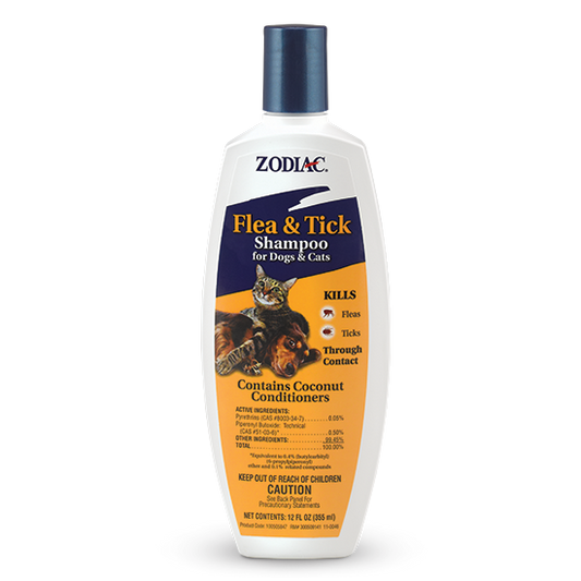 Zodiac Flea & Tick Shampoo for Dogs & Cats