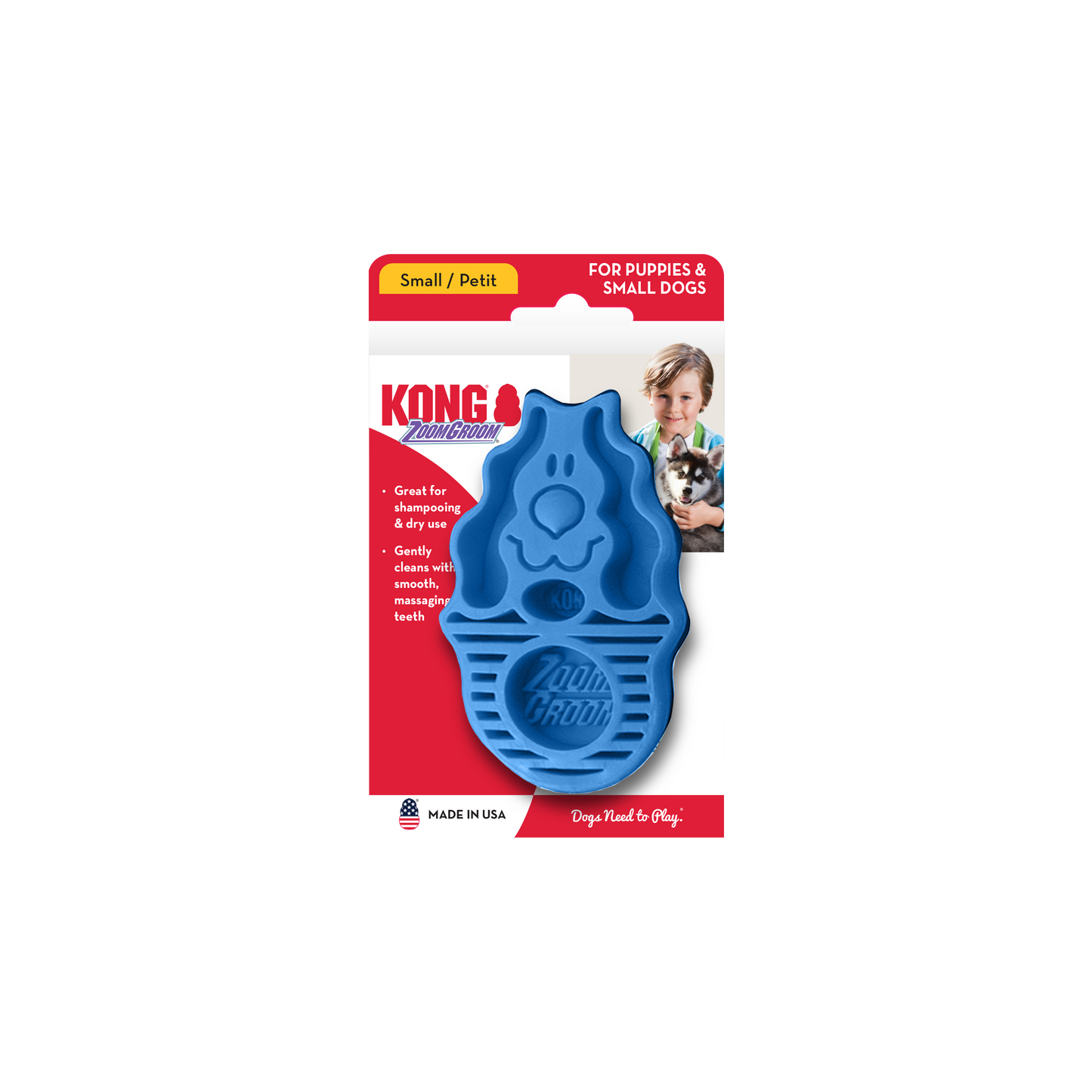 Kong Zoom Groom-Boysenberry