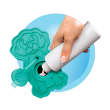 Load image into Gallery viewer, Kong ZoomGroom Bubbles Rubber Dog Grooming Brush
