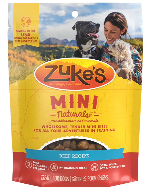 Zuke's Mini Naturals® Beef Recipe Training Dog Treats