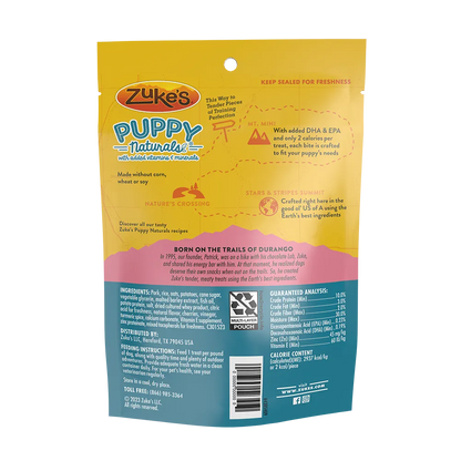 Zukes's Mini Naturals® Puppy Pork Training Dog Treats