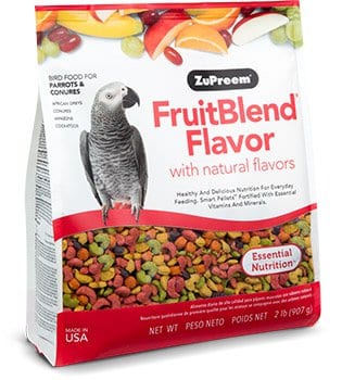 ZuPreem FruitBlend Flavor with Natural Flavors Daily Large Bird Food