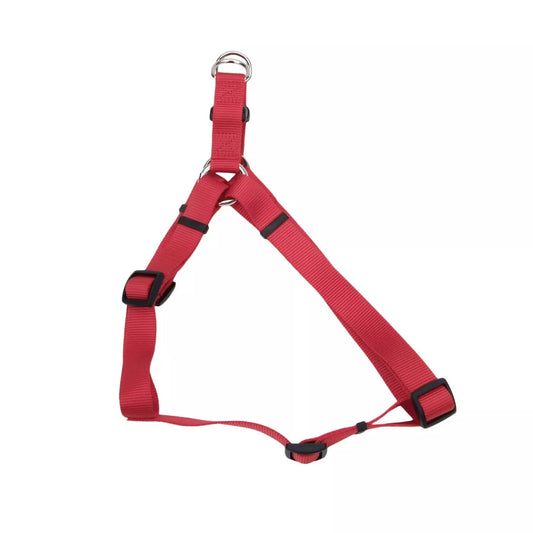 Coastal Comfort Wrap Adjustable Dog Harness Red