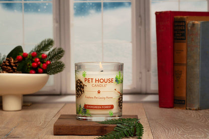 Pet House Evergreen Forest Plant-Based Soy Wax Candle 9 oz