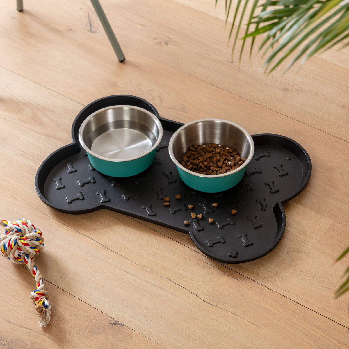 Oslo Feeding Tray: Black / Medium