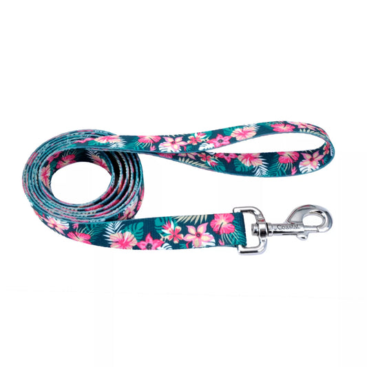 Coastal Styles Dog Leash Hunter Tropical Flower