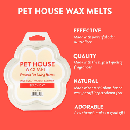 Pet House Beach Day Wax Melt 3 oz