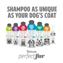 Load image into Gallery viewer, Tropiclean Perfect Fur Short Double Coat Shampoo for Dogs 16 oz.
