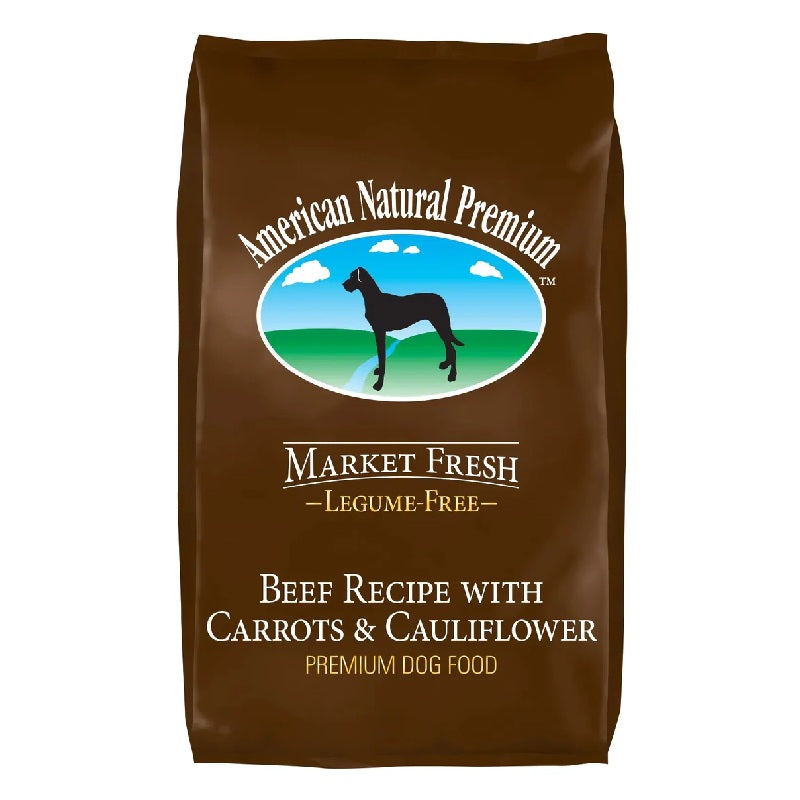American Natural Premium’s Beef Recipe with Carrots and Cauliflower Dog Food