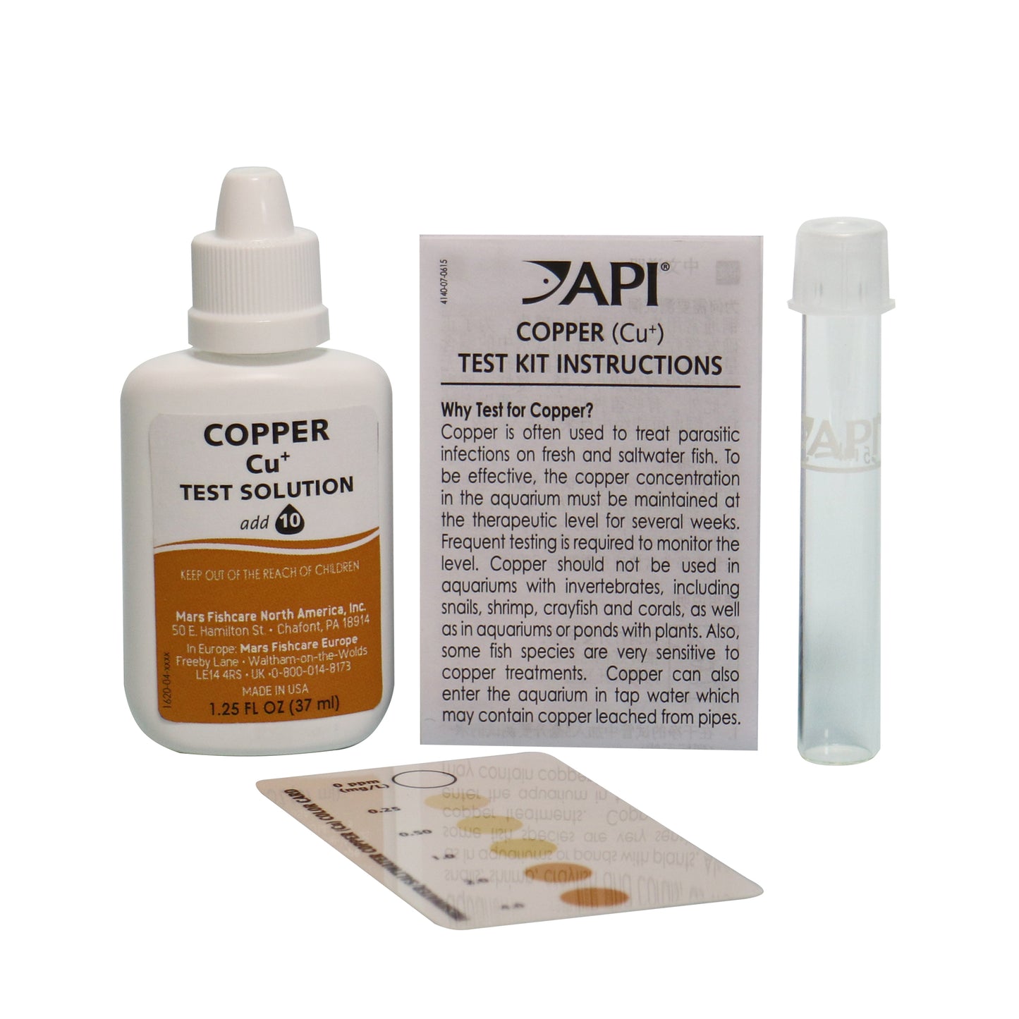 API Copper Freshwater & Saltwater Aquarium Test Kit