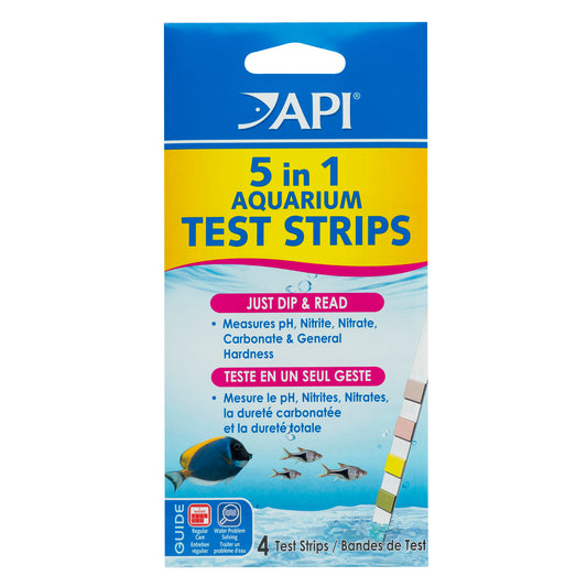 API 5-IN-1 TEST STRIPS 4 Count