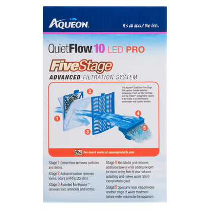 Aqueon QuietFow 10 Power Filter