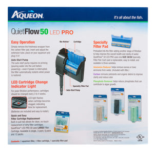 Aqueon QuietFlow 50 Power Filter