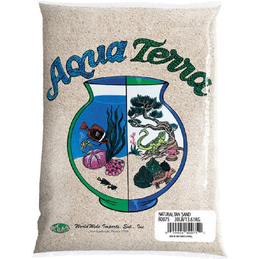 Aqua Terra Aquarium & Terrarium Natural Tan Sand