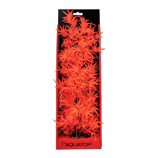 Aquatop Cannabis Red Aquarium Plant, 16"