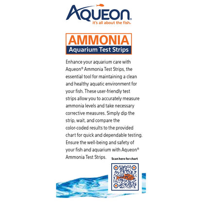 Aqueon Ammonia Aquarium Test Strips