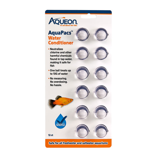 Aqueon AquaPacs Aquarium Water Conditioner