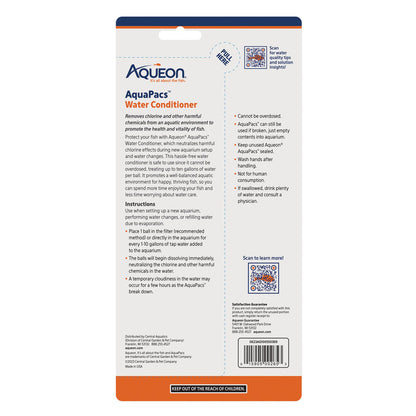 Aqueon AquaPacs Aquarium Water Conditioner