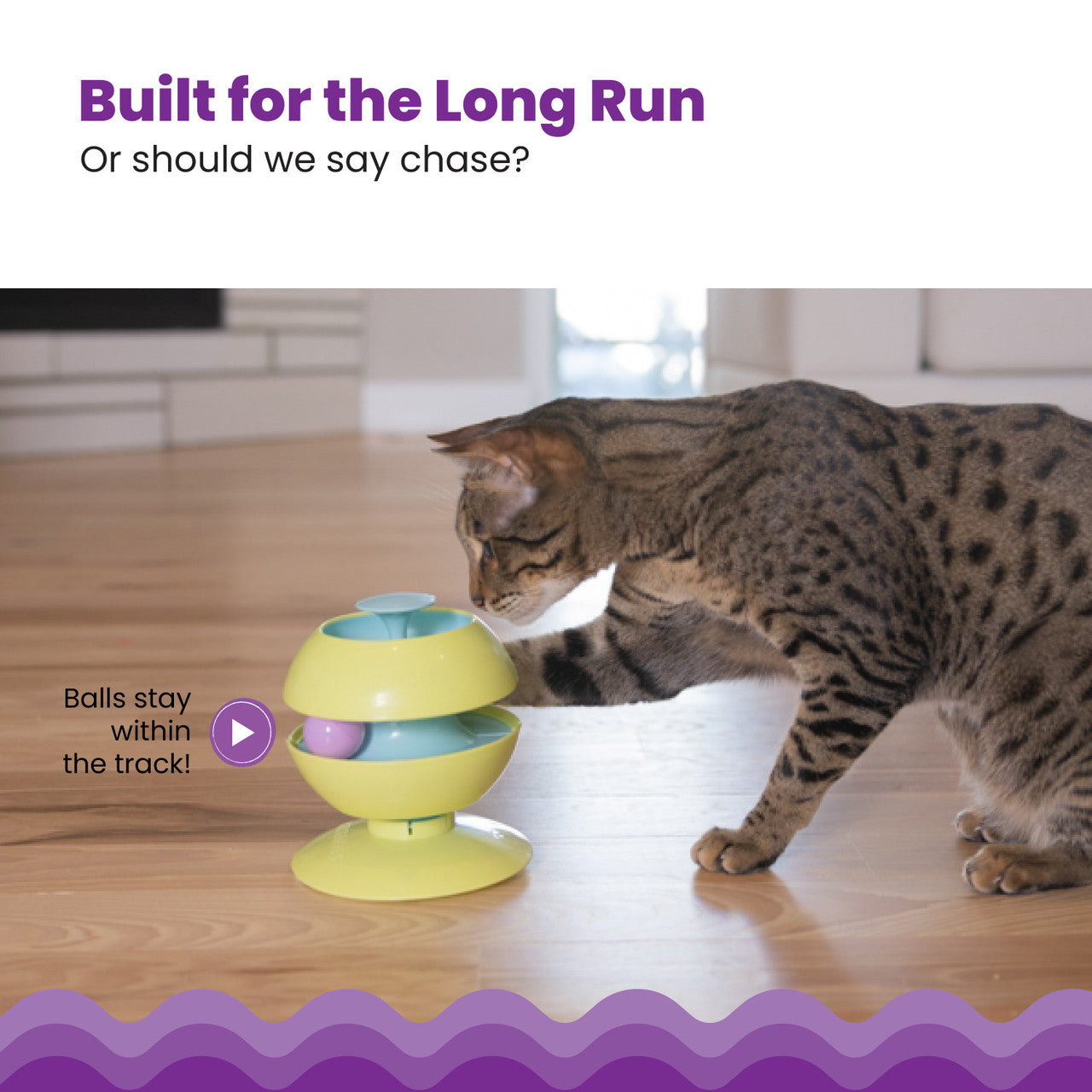 Catstages Twist-A-Ball Convertible Cat Toy