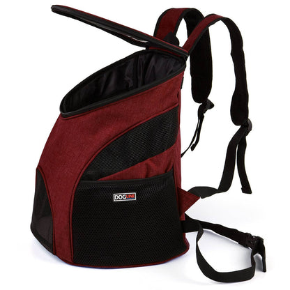 Dogline Pet Carrier Pack: Teal / S 8.5” x W 11.6” x H 13.8”