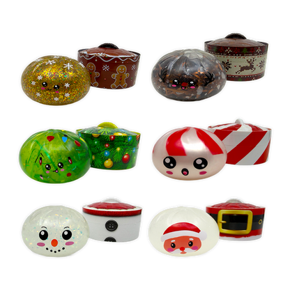 Fun Doh Christmas Dumpling Squishy Toy