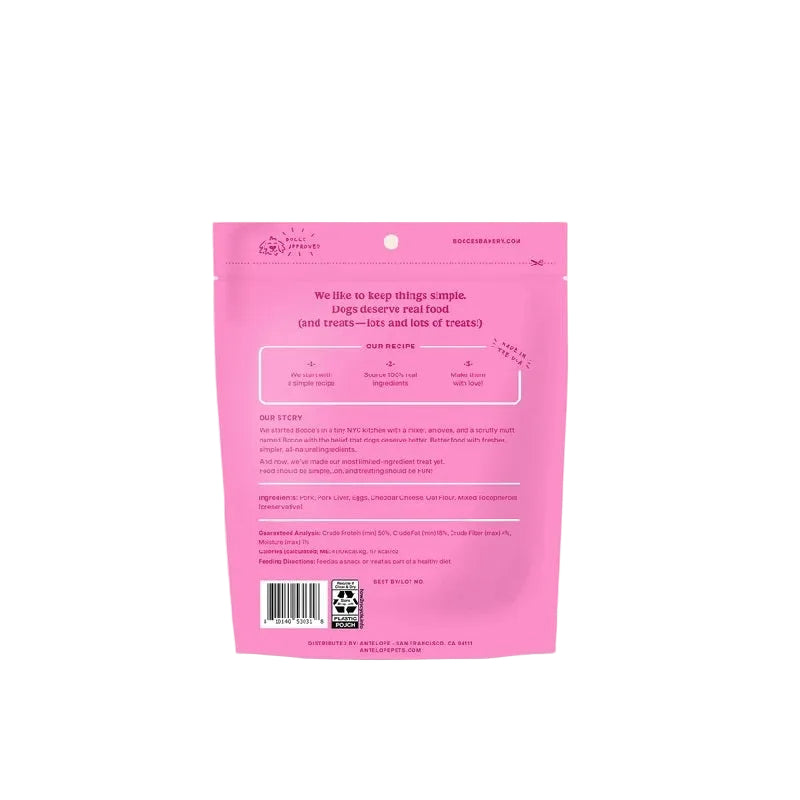 Bocce's Bac'n Egg & Cheese Freeze-Dried Dog Treats 3 oz