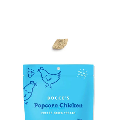Bocce's Popcorn Chicken Freeze-Dried Dog Treats