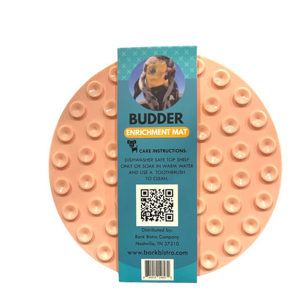 Bark Bistro Buddy Budder Enrichment LickiMat with Spatula