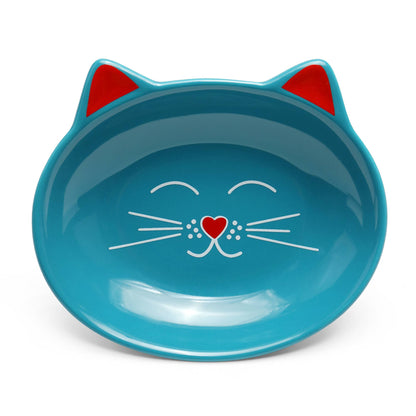 Oscar Cat Dish: Pink