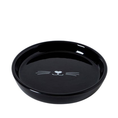 Ozzy Oval Cat Dish: Blue