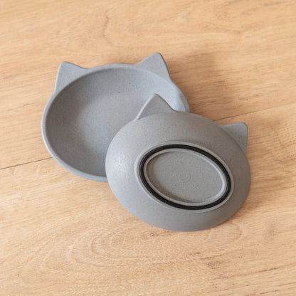 Nico Bamboo Cat Bowl: Pink