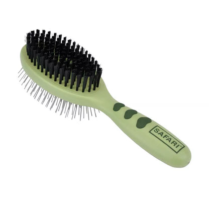 Safari Pin and Bristle Combo Dog Brush, Medium