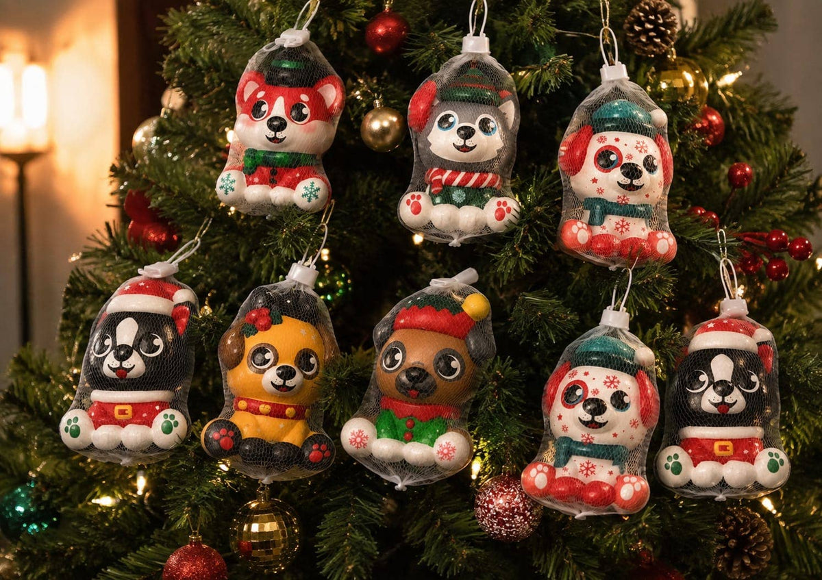 Christmas Animal Squishy Toy – Holiday Character Assorted Designs