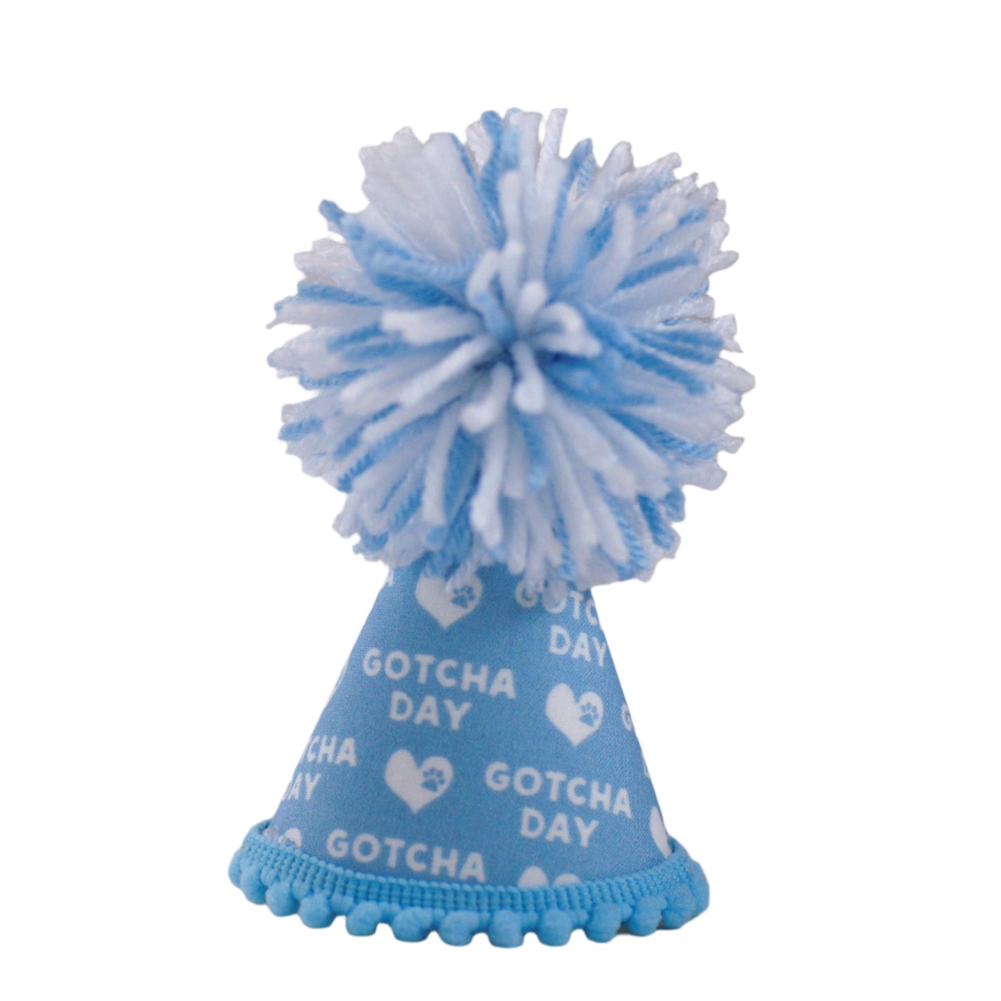 Pup Party Hats Gotcha Day Blue Party Hat: M