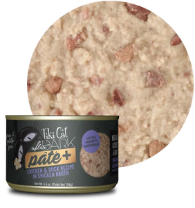 Tiki Cat After Dark Pate Chicken & Duck Recipe in Chicken Broth