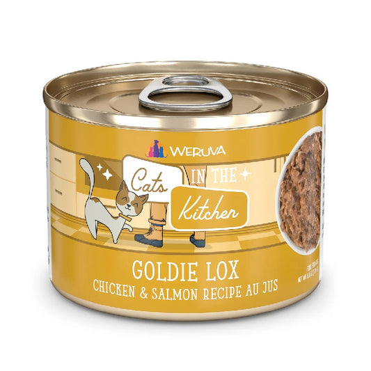 Weruva Cats in the Kitchen Goldie Lox Chicken & Salmon Recipe Au Jus