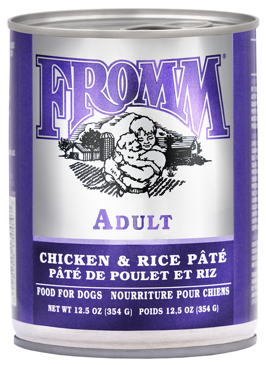 Fromm Classic Adult Chicken & Rice Pate Canned Dog Food