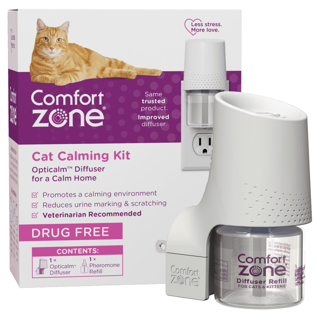 Comfort Zone® Opticalm Cat Calming Diffuser Kit