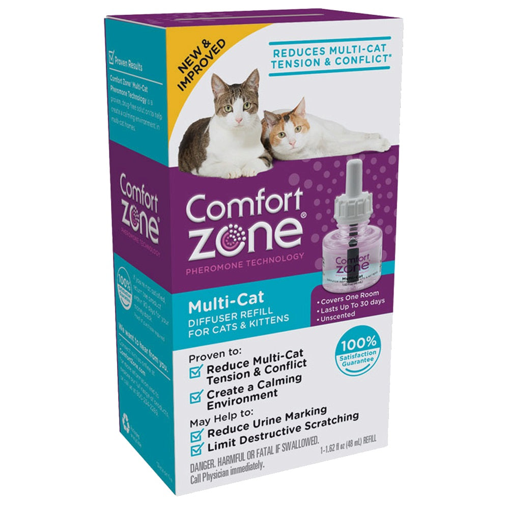 Comfort Zone® Multi-Cat Calming Diffuser Refill 48 mL 1 ct