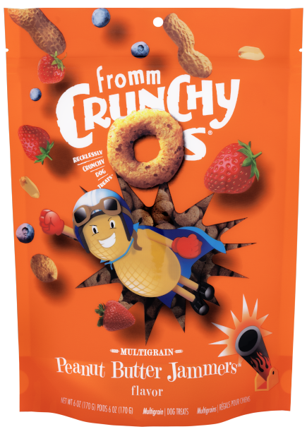 Fromm Crunchy O's Peanut Butter Jammers Dog Treats