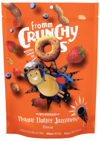 Fromm Crunchy O's Peanut Butter Jammers Dog Treats