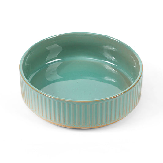 Skandi Pet Bowl: Green / Large