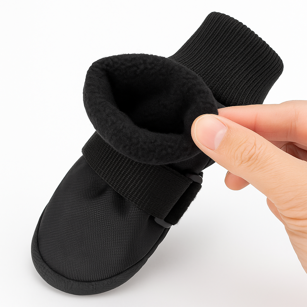PolarPaws Soft Sole Waterproof Winter Dog Boots: M