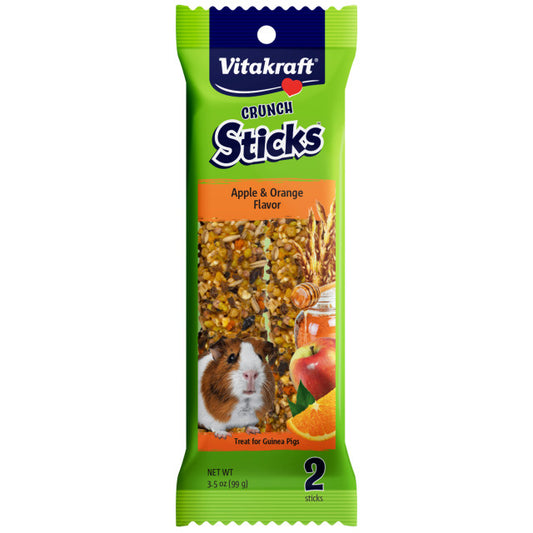 Vitakraft Crunch Sticks Apple & Orange Flavor Guinea Pig Treat