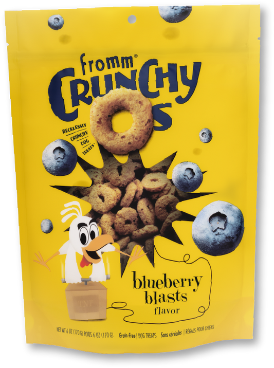 Fromm Crunchy O's Blueberry Blasts Flavor Dog Treats