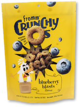 Load image into Gallery viewer, Fromm Crunchy O&#39;s Blueberry Blasts Flavor Dog Treats
