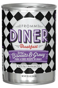 Fromm Diner Breakfast Betty's Biscuits & Gravy Canned Dog Food