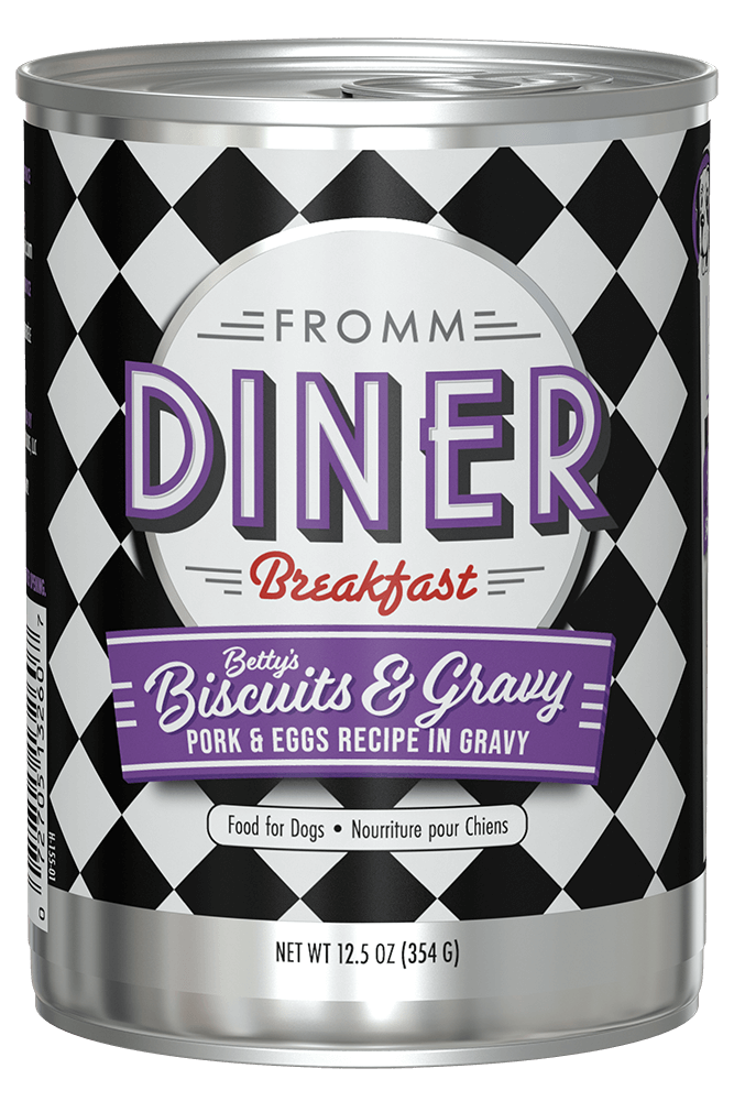 Fromm Diner Breakfast Betty's Biscuits & Gravy Canned Dog Food